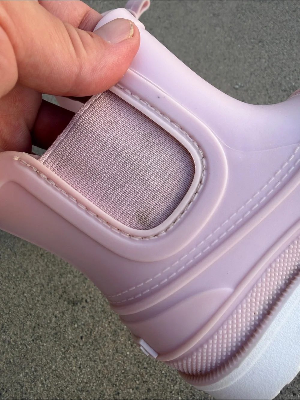 Toddler Pink Sperry Rain Boots - Lightweight Slip-On